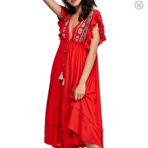 Free people Will Wait For You Midi Dress